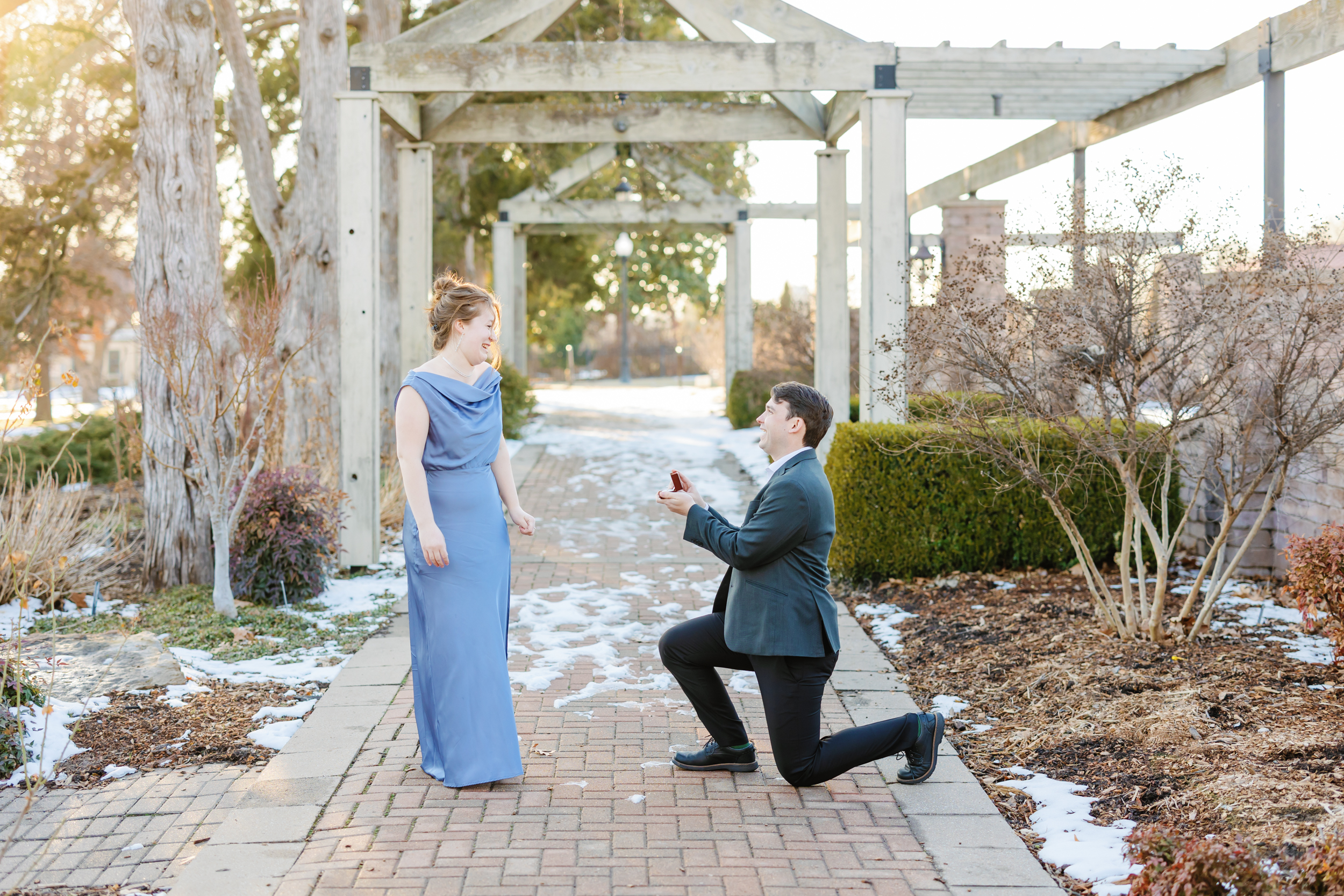 zack proposed to jaylynn at woodward park
